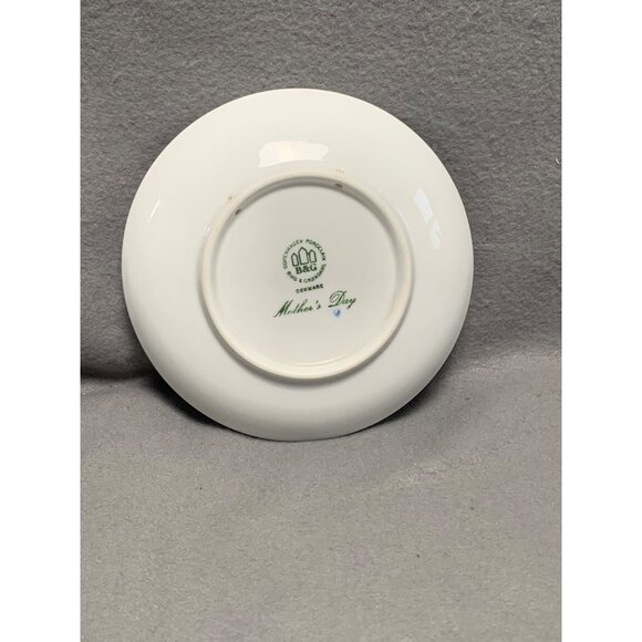 B&G Mothers Day 1992 Panda Plate 6" Copenhagen Porcelain Collectible - Picture 9 of 12